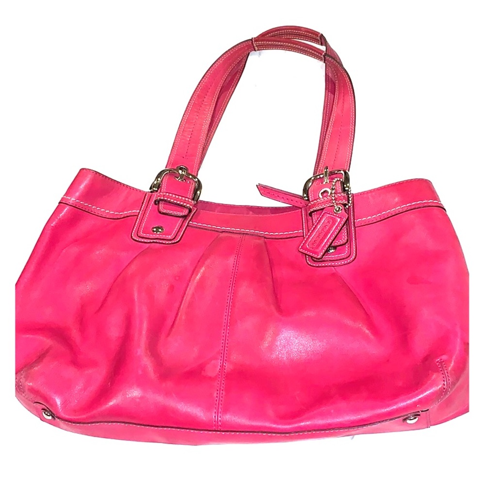 Vintage Coach leather bag